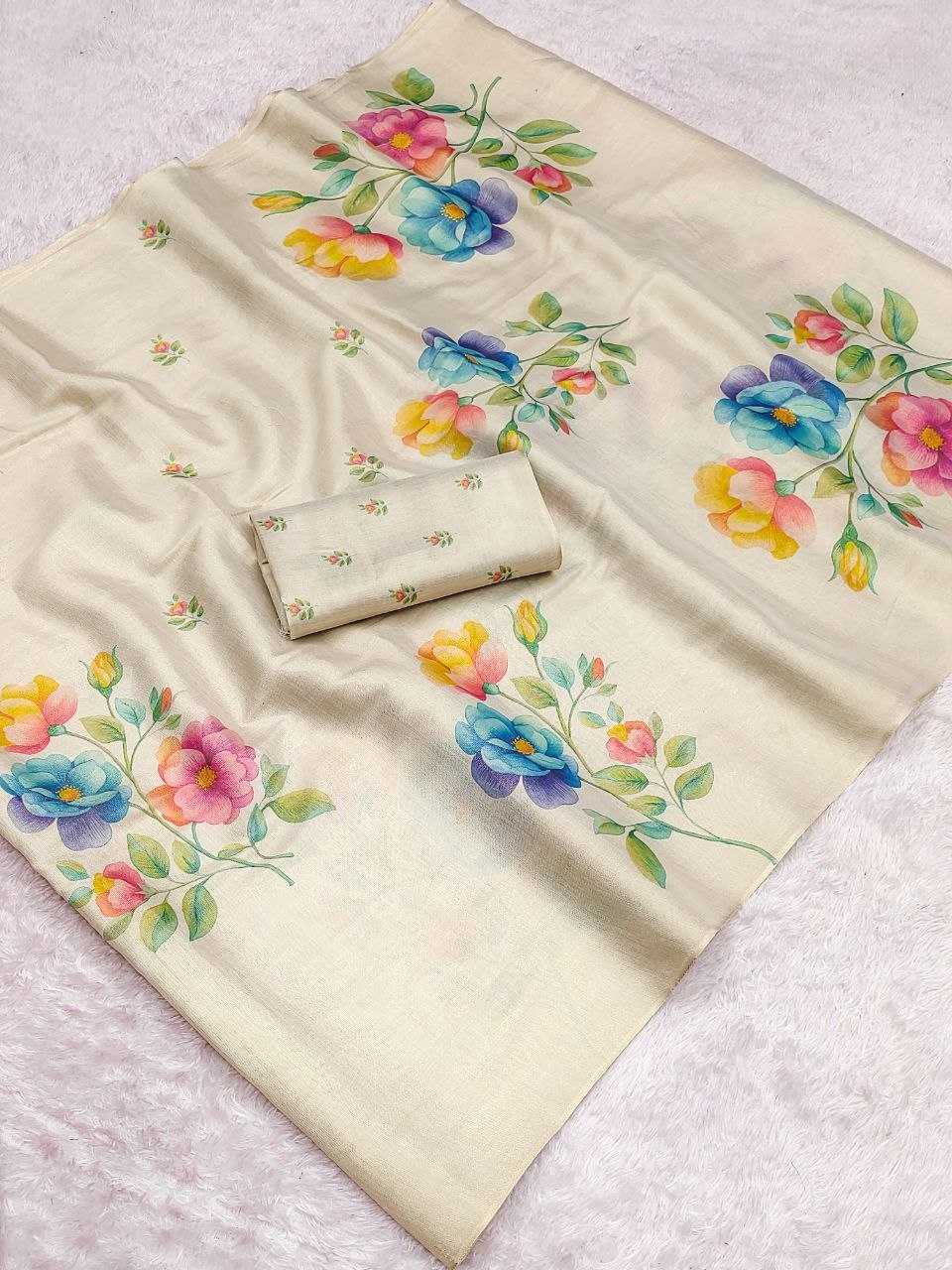 Tissue Silk Designer Saree