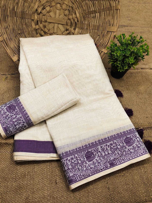 Pure Cotton Designer Saree
