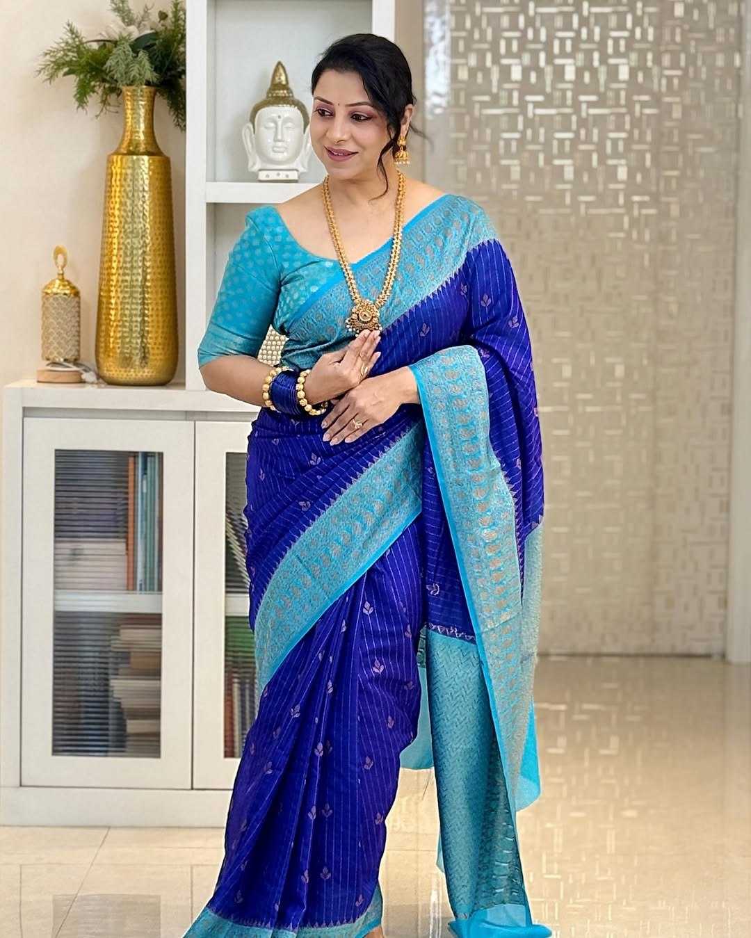 Banarasi Soft Silk Designer Saree