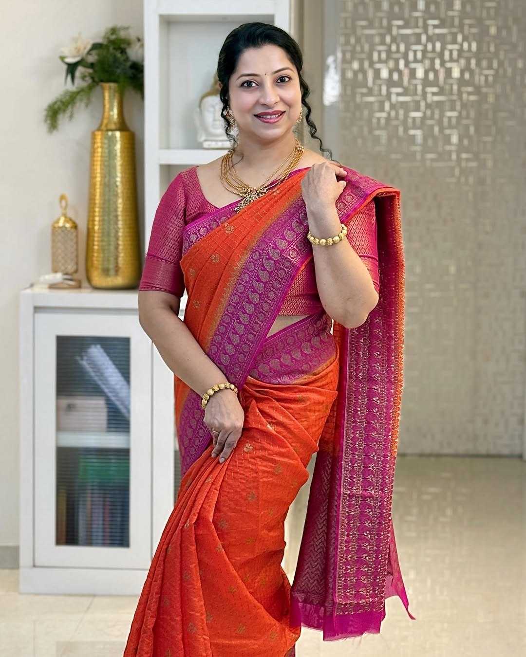 Banarasi Soft Silk Designer Saree