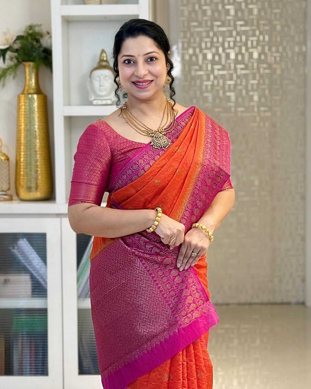 Banarasi Soft Silk Designer Saree