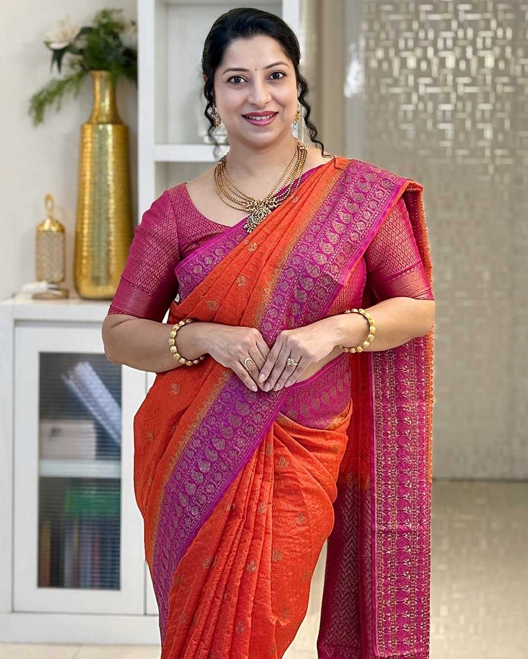 Banarasi Soft Silk Designer Saree