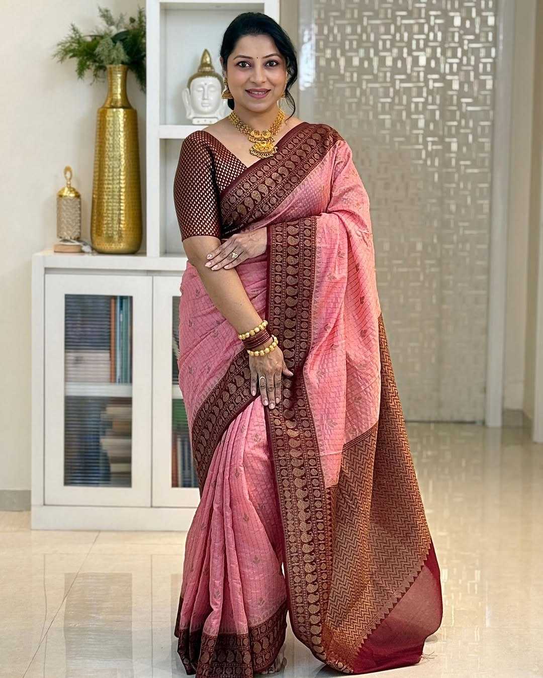 Banarasi Soft Silk Designer Saree