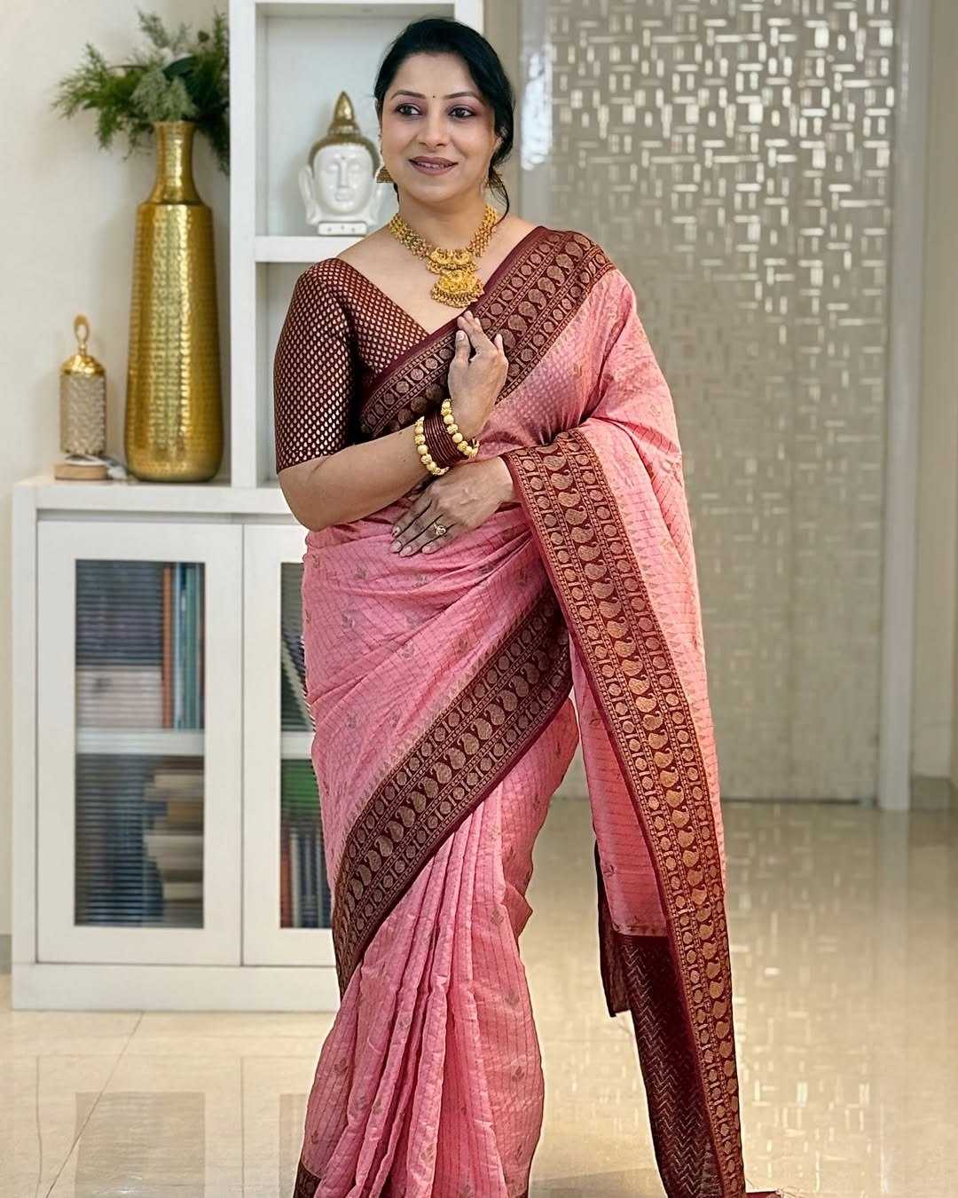 Banarasi Soft Silk Designer Saree