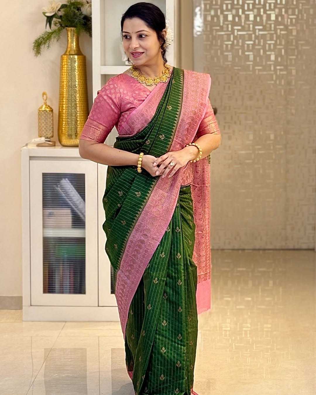 Banarasi Soft Silk Designer Saree