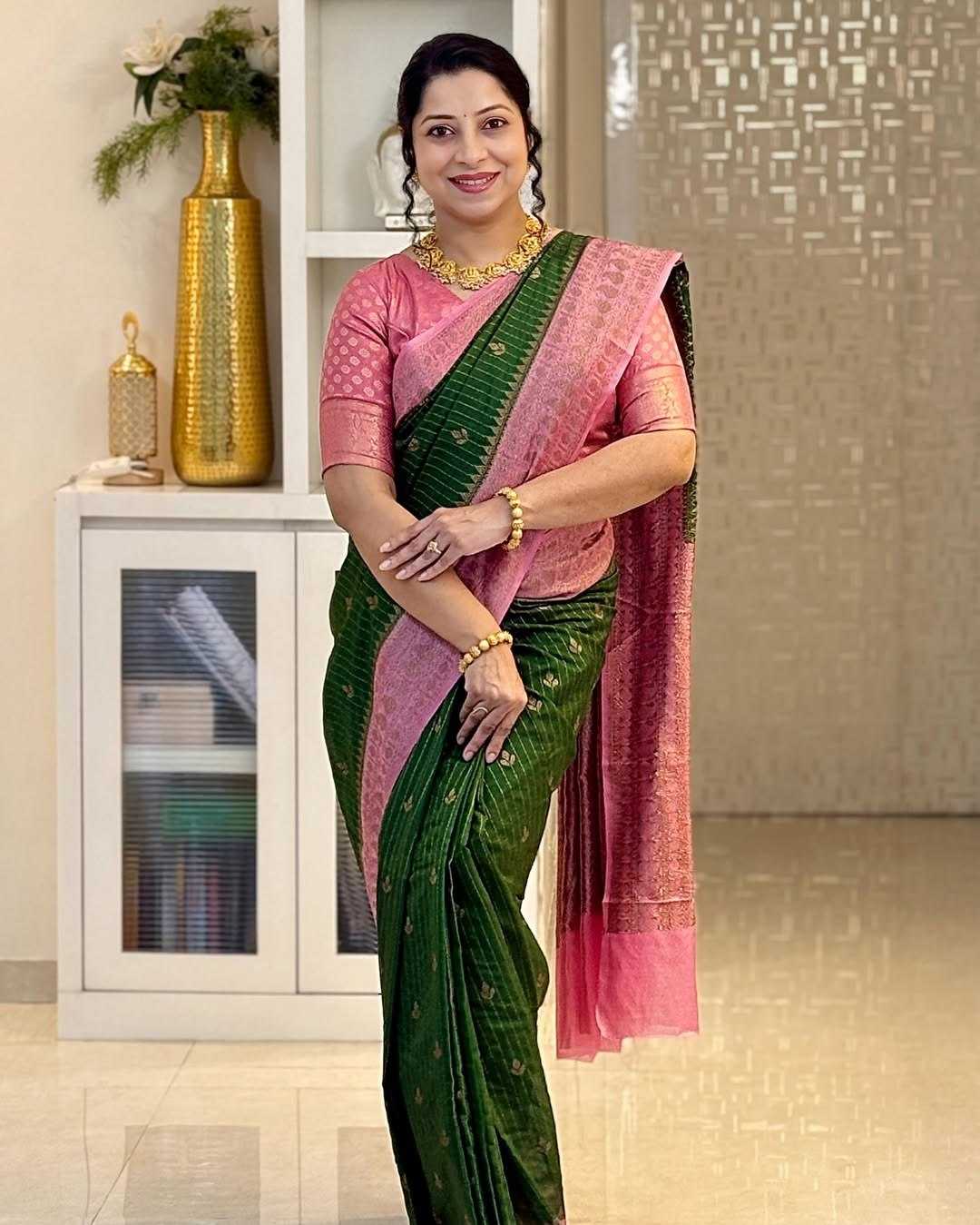 Banarasi Soft Silk Designer Saree