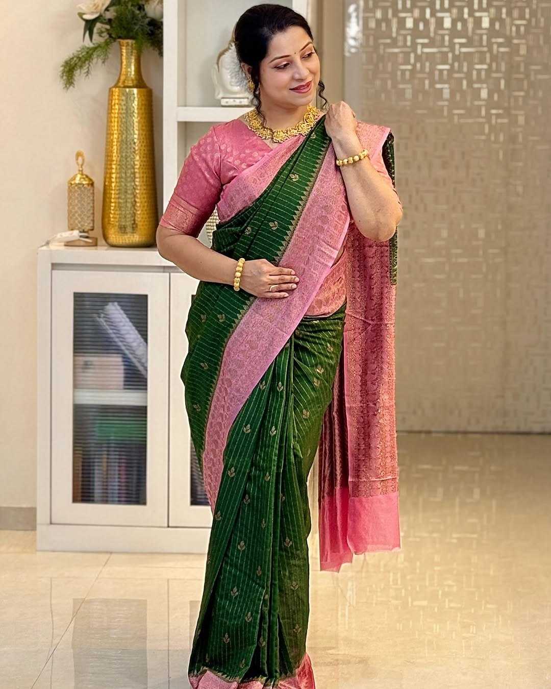Banarasi Soft Silk Designer Saree