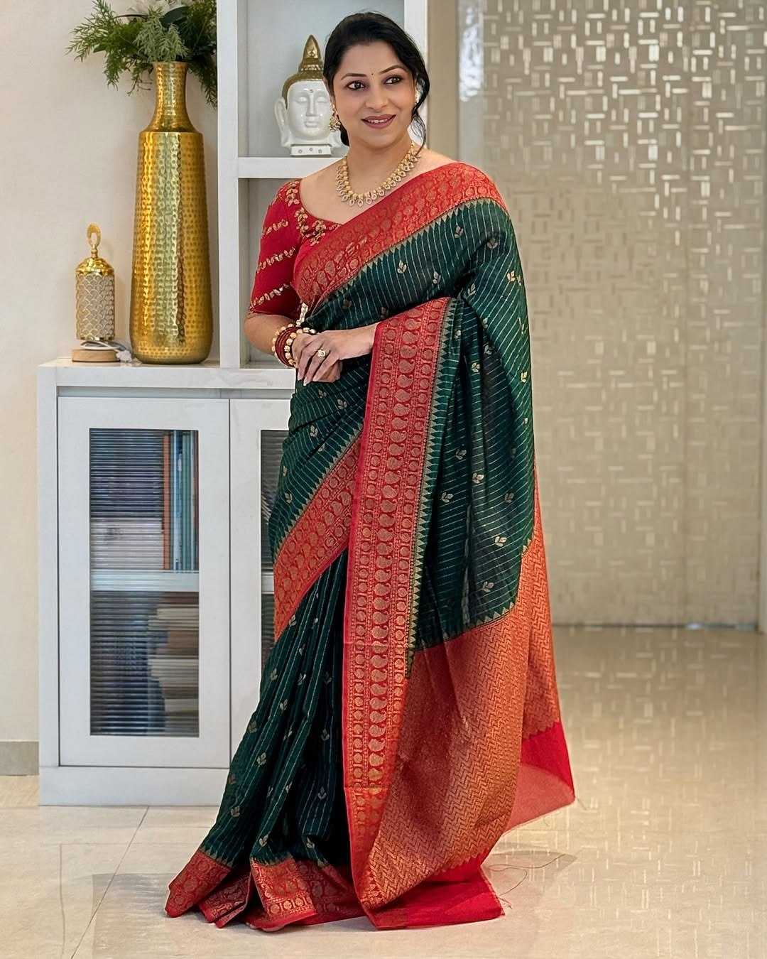 Banarasi Soft Silk Designer Saree