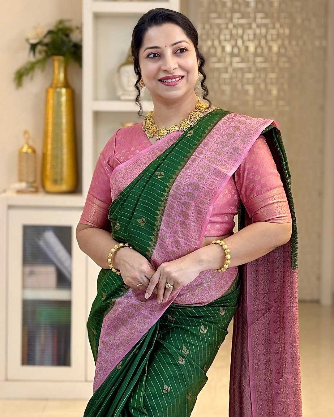 Banarasi Soft Silk Designer Saree