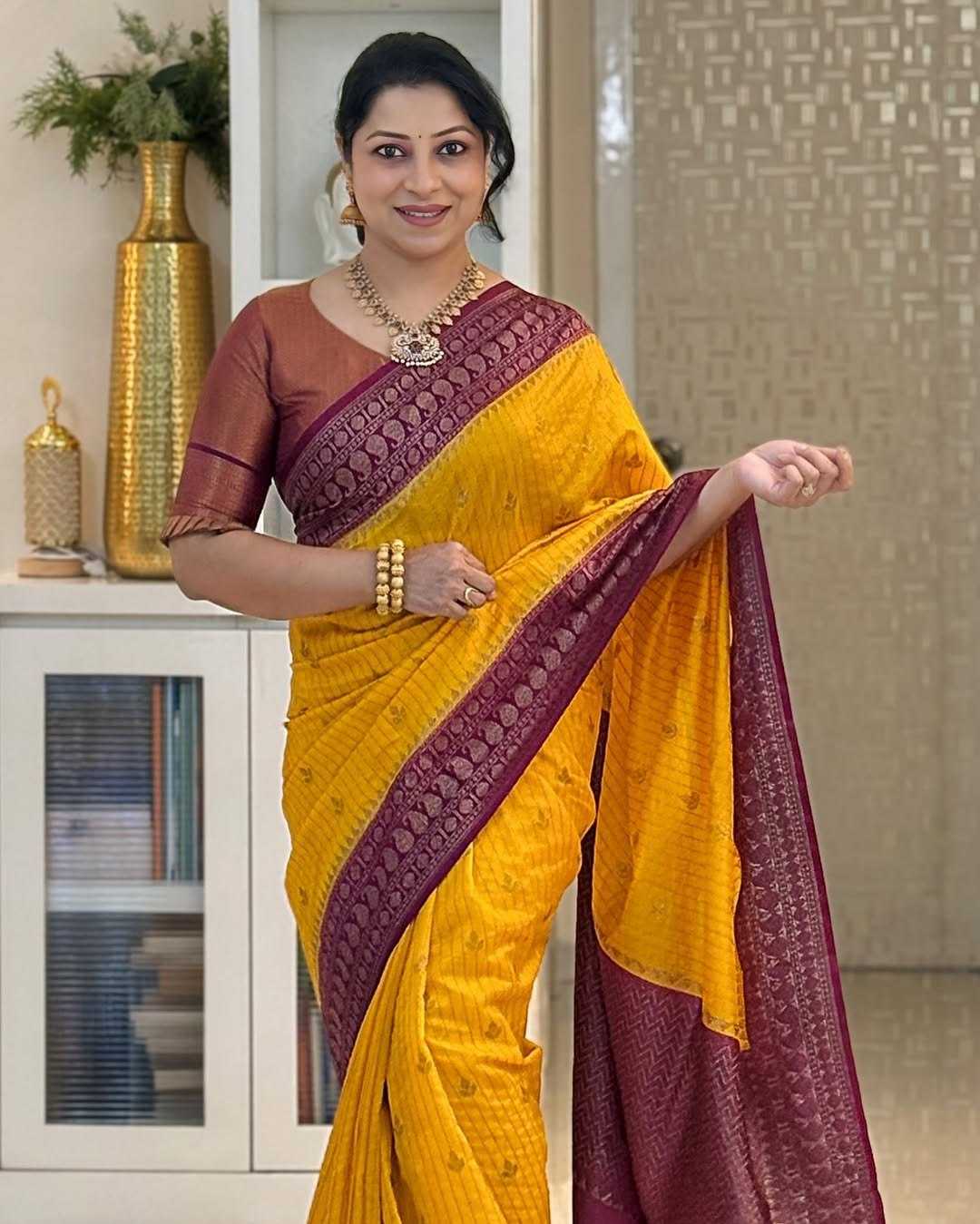 Banarasi Soft Silk Designer Saree
