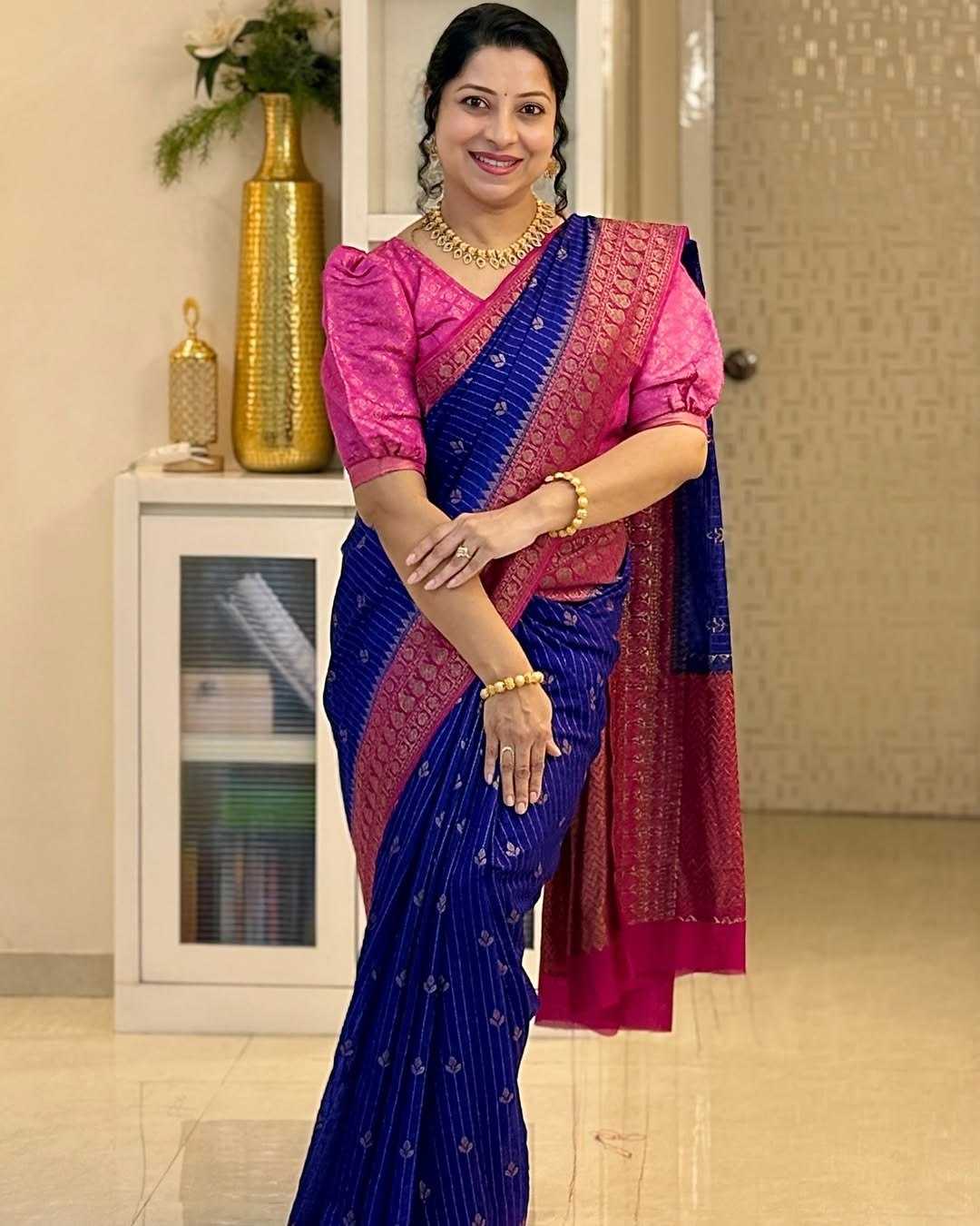 Banarasi Soft Silk Designer Saree