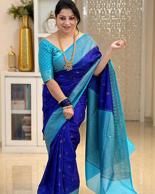 Banarasi Soft Silk Designer Saree
