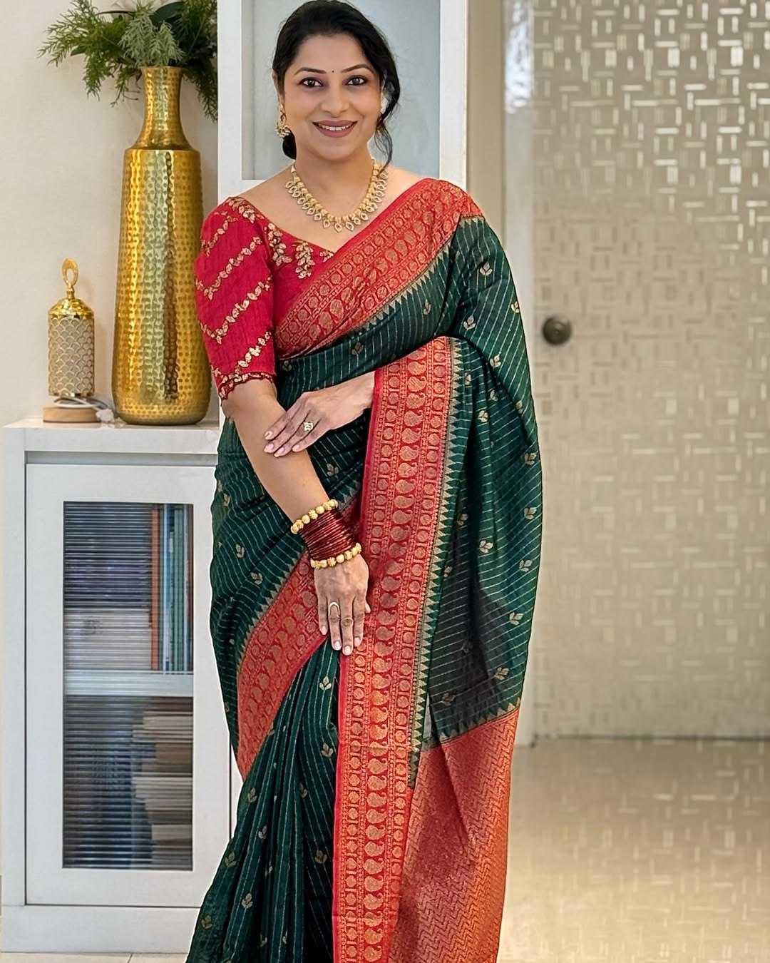 Banarasi Soft Silk Designer Saree