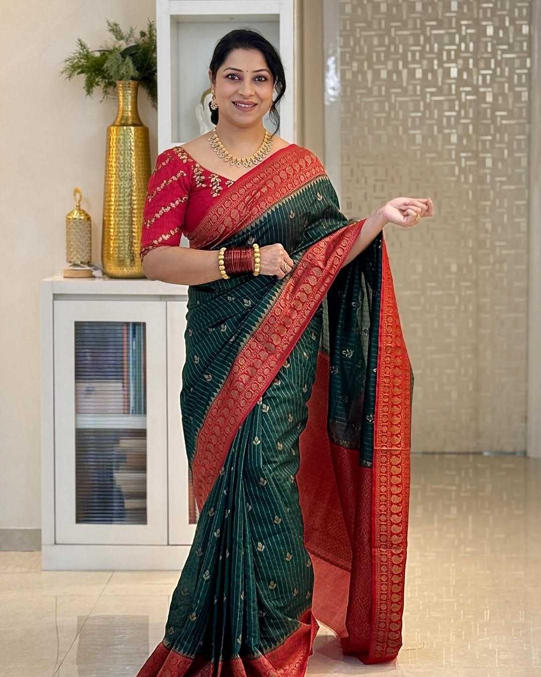 Banarasi Soft Silk Designer Saree