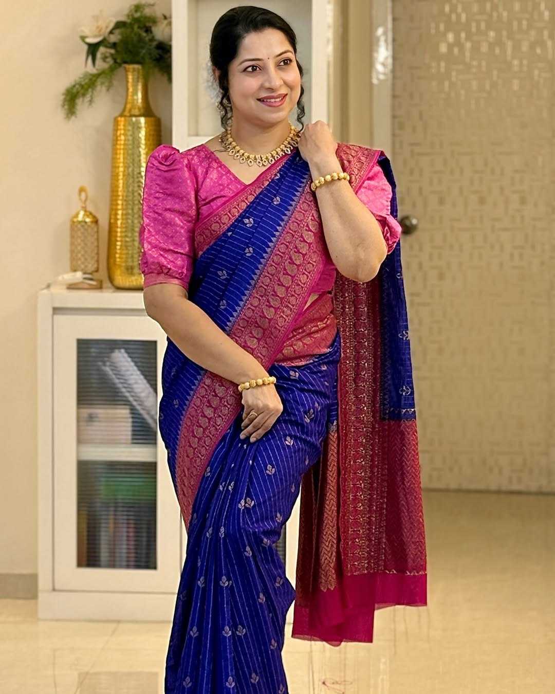 Banarasi Soft Silk Designer Saree