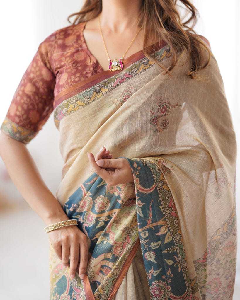 Tissue Silk Designer Saree