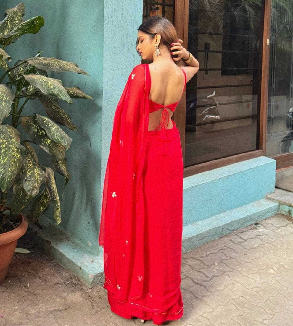 Georgette Designer Saree