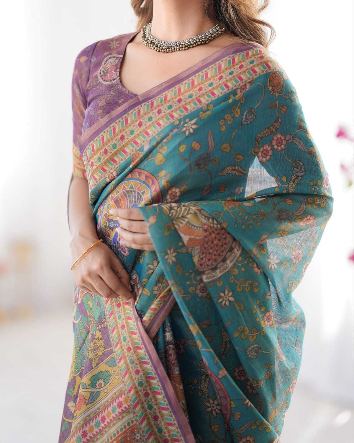 Tissue Silk Traditional Saree