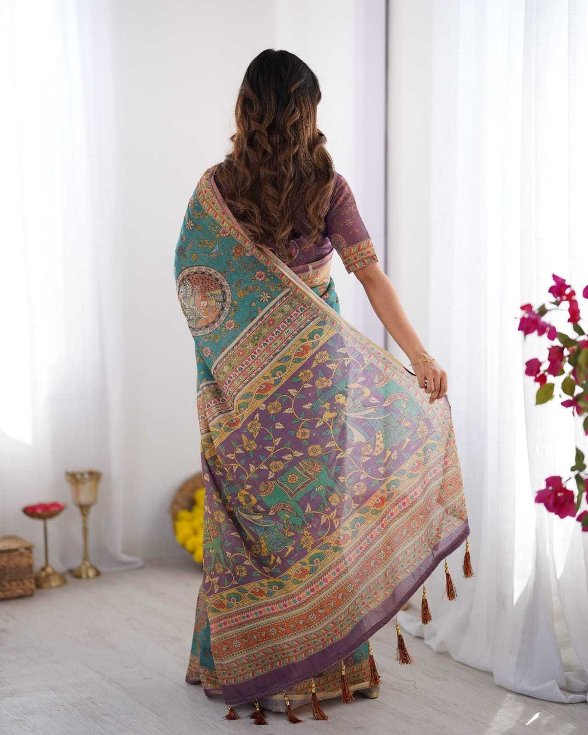 Tissue Silk Traditional Saree