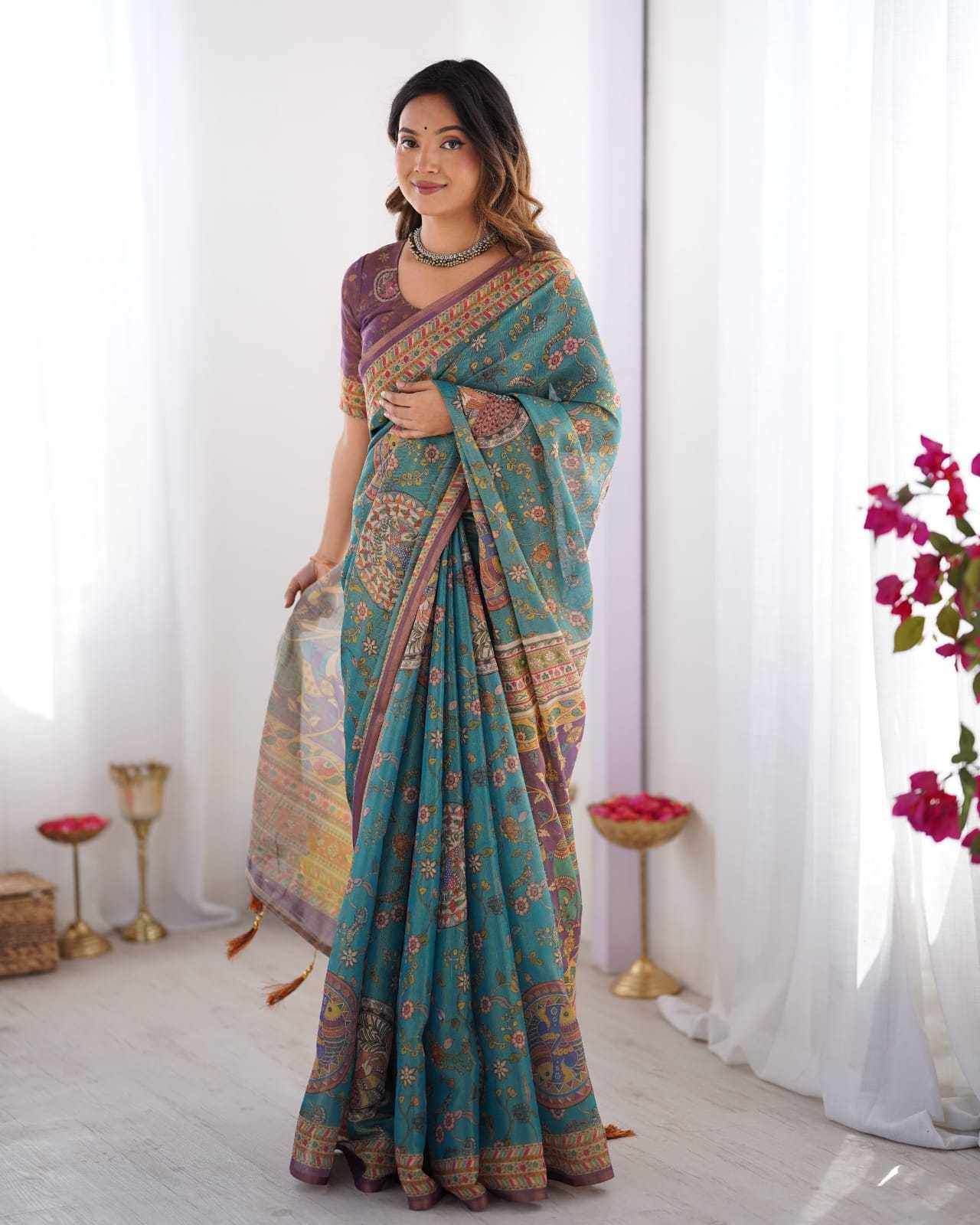 Tissue Silk Traditional Saree