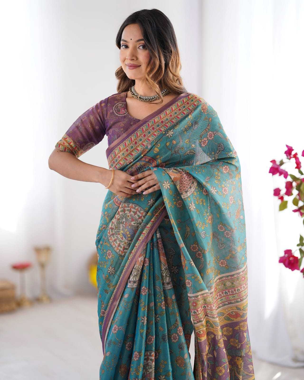 Tissue Silk Traditional Saree