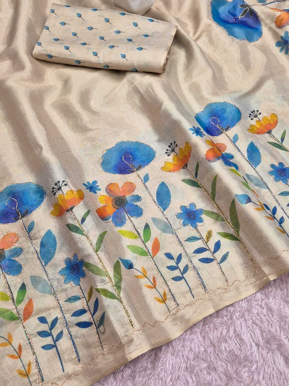 Soft Cotton Silk Printed Saree
