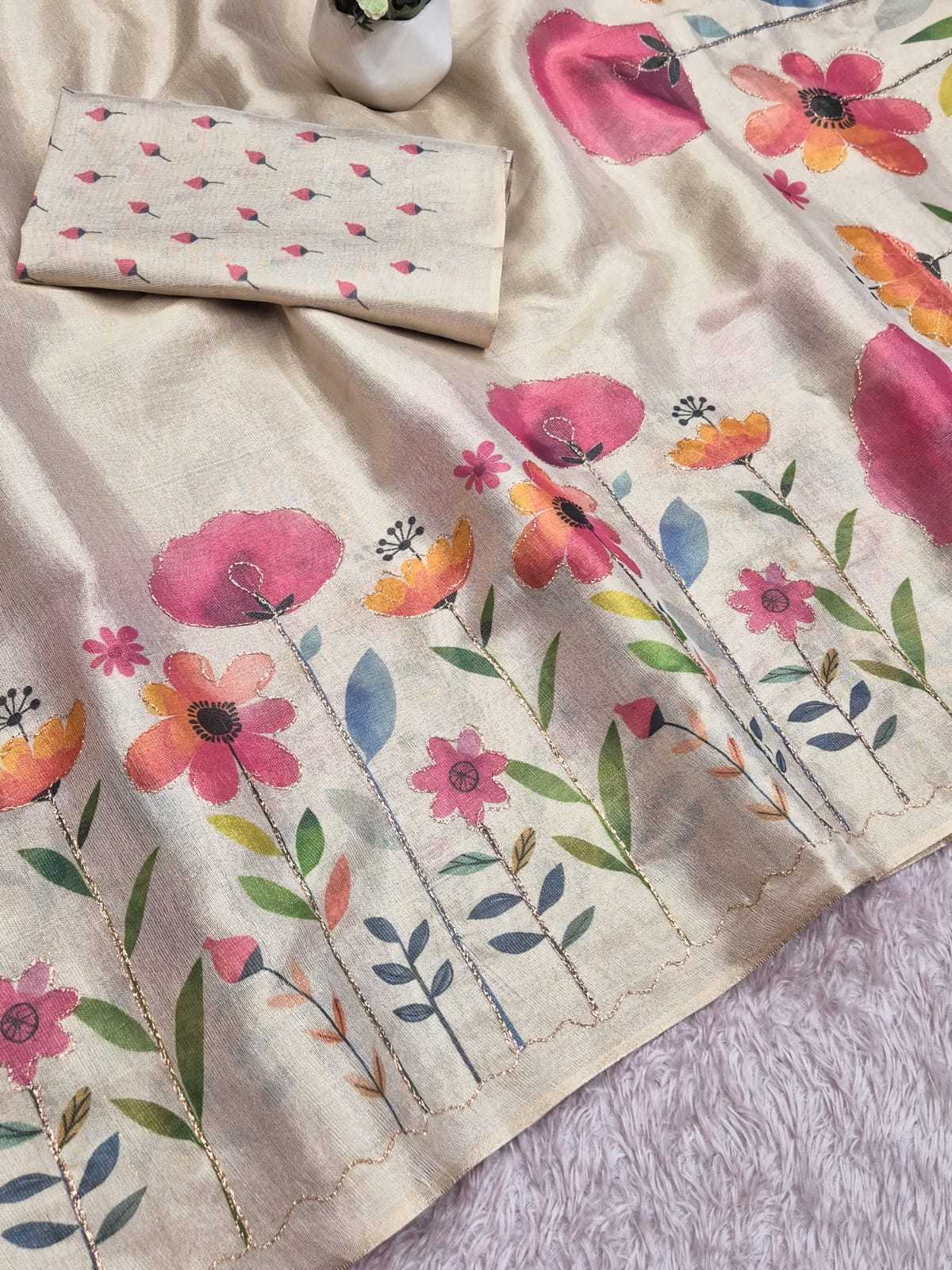 Soft Cotton Silk Printed Saree