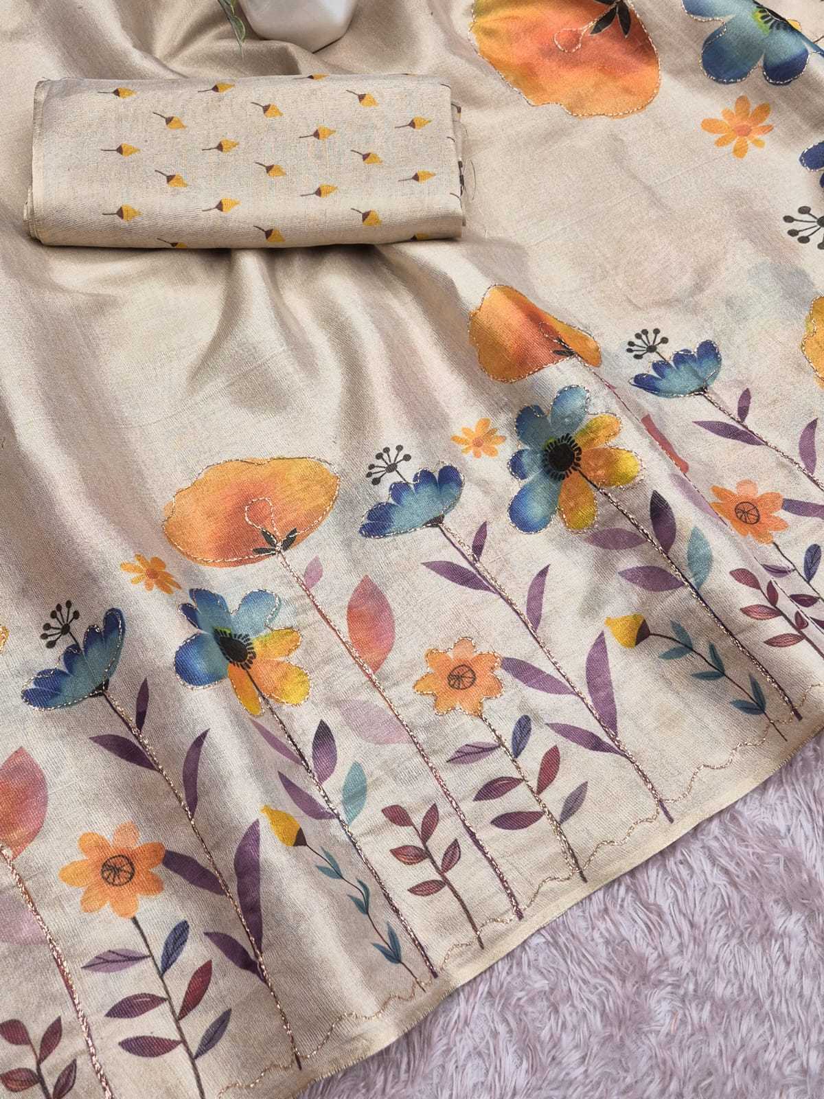 Soft Cotton Silk Printed Saree