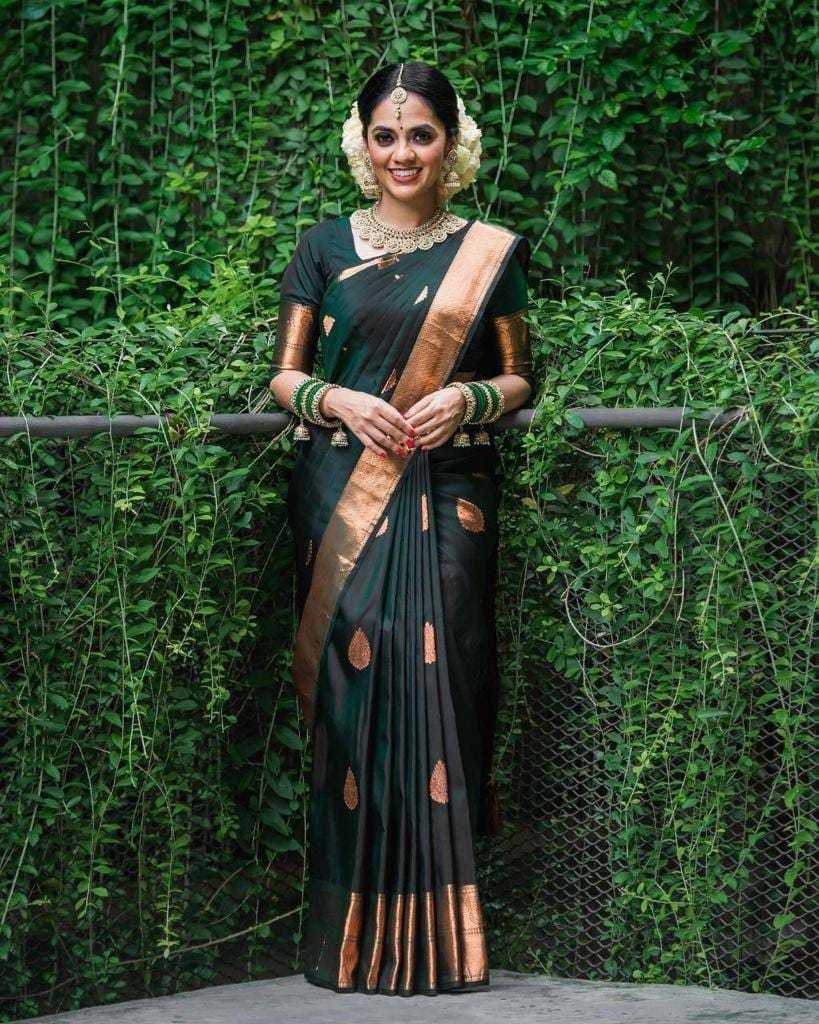 Banarasi Soft Silk Saree 1110