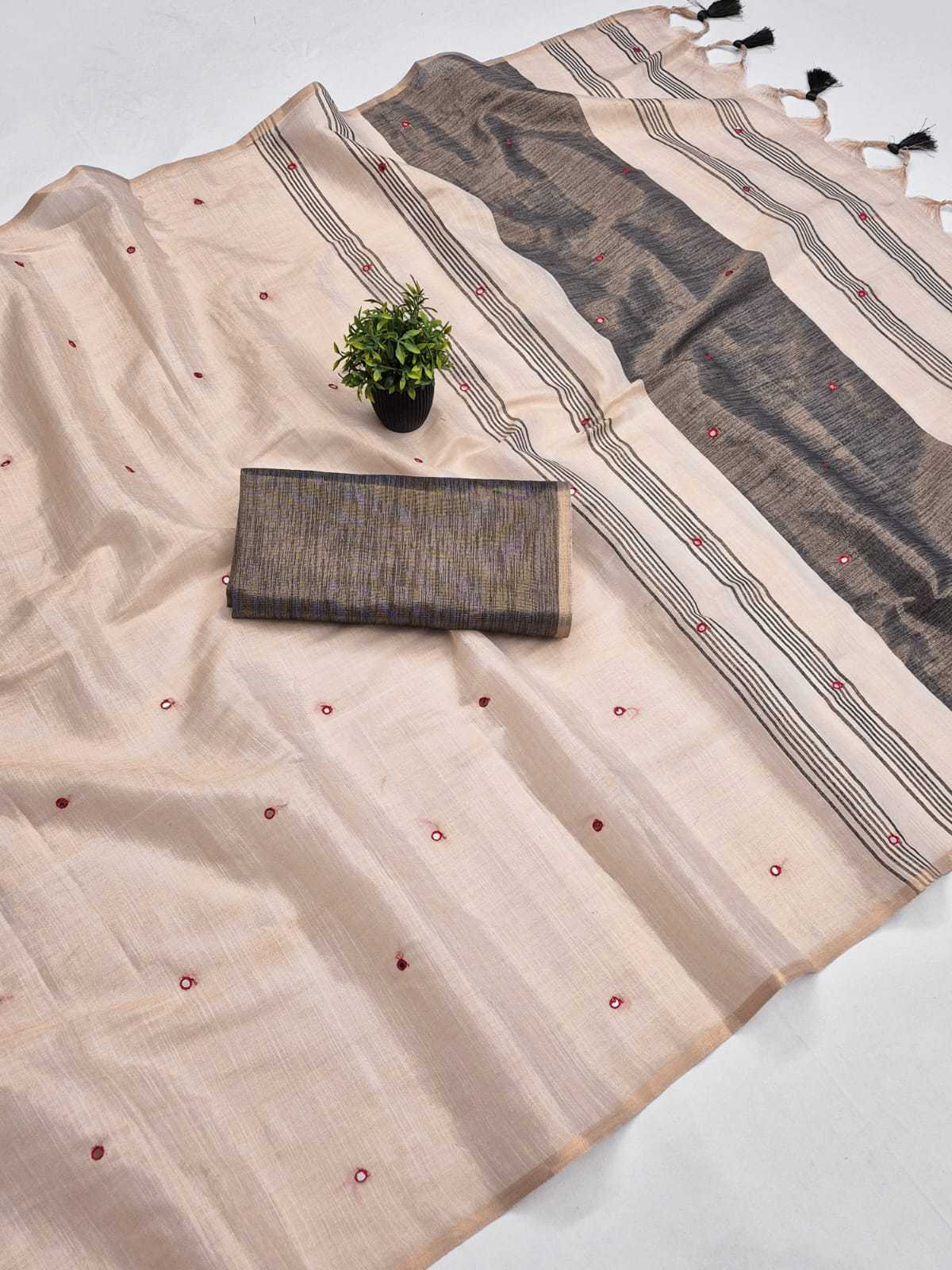 Mysore Silk Designer Saree in Black