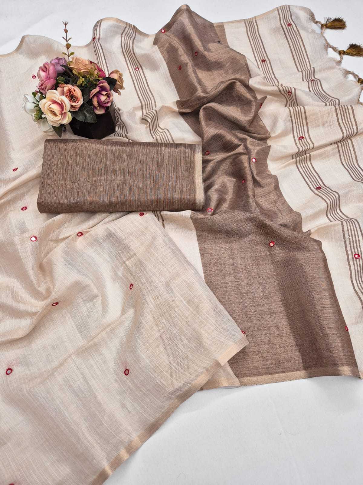 Mysore Silk Designer Saree in Black