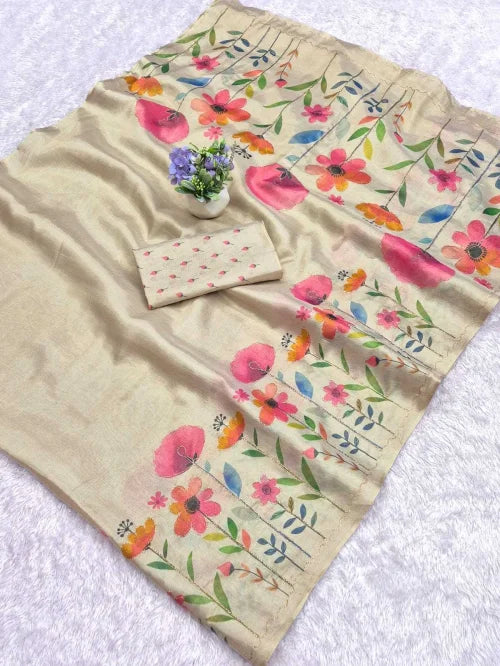 Erode Silk Printed Saree