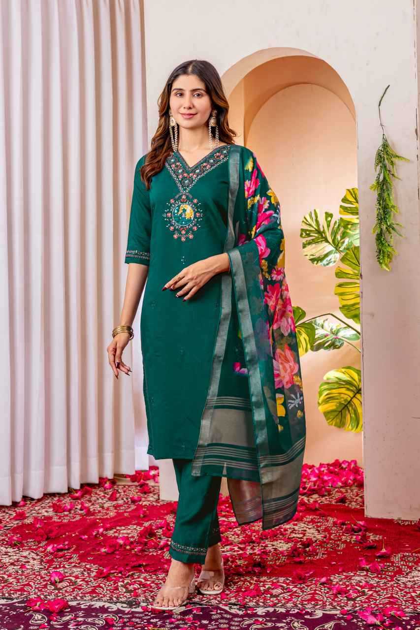 Viscose Embroidered Kurti