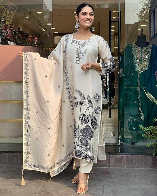 Rayon Printed Suit