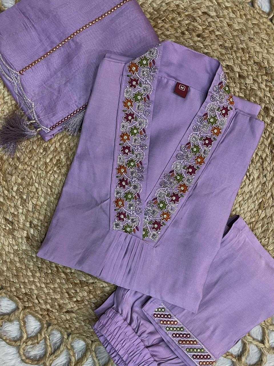 Premium Silk Embroidered Kurti