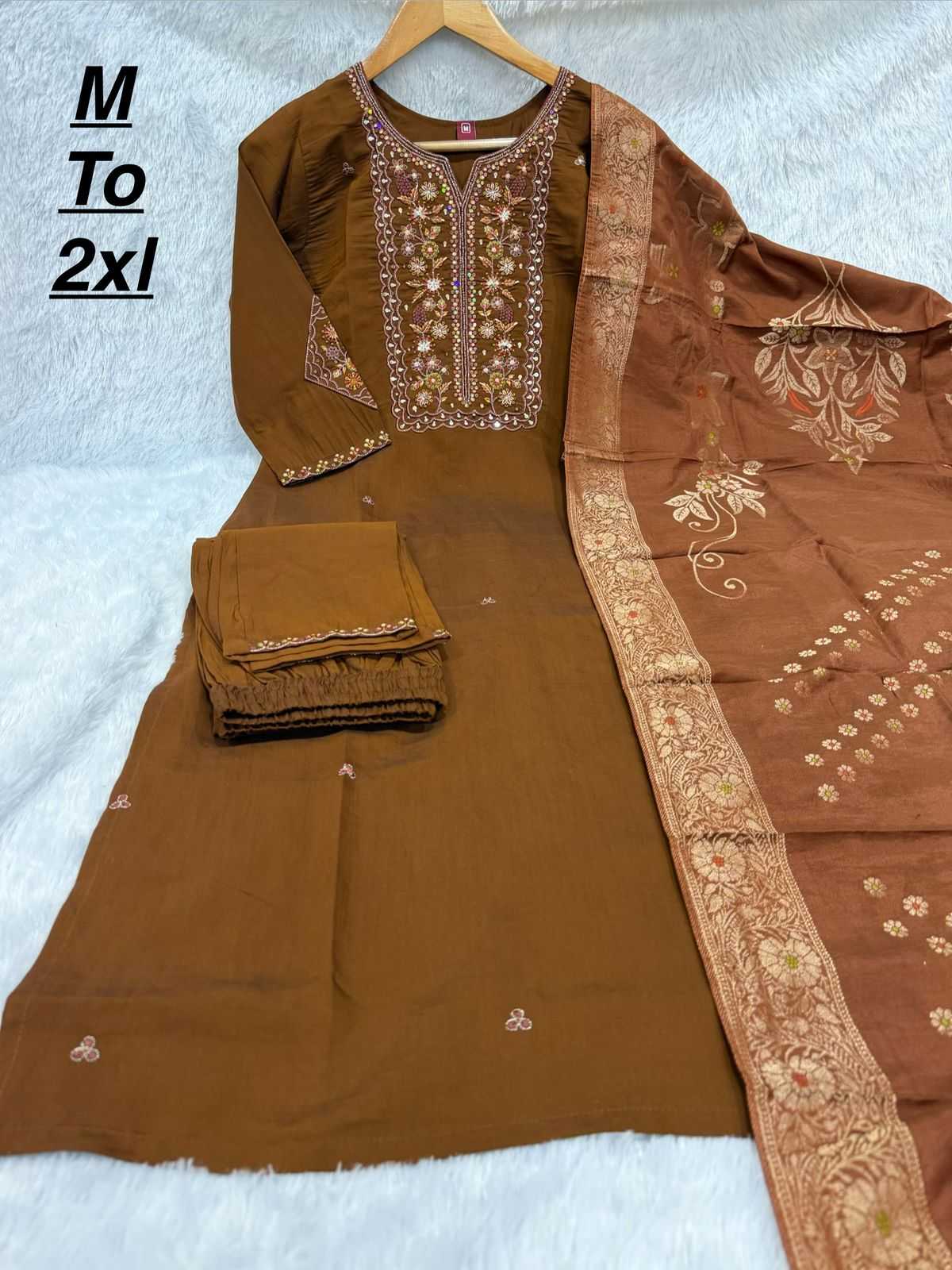 Viscose Embroidered Kurti