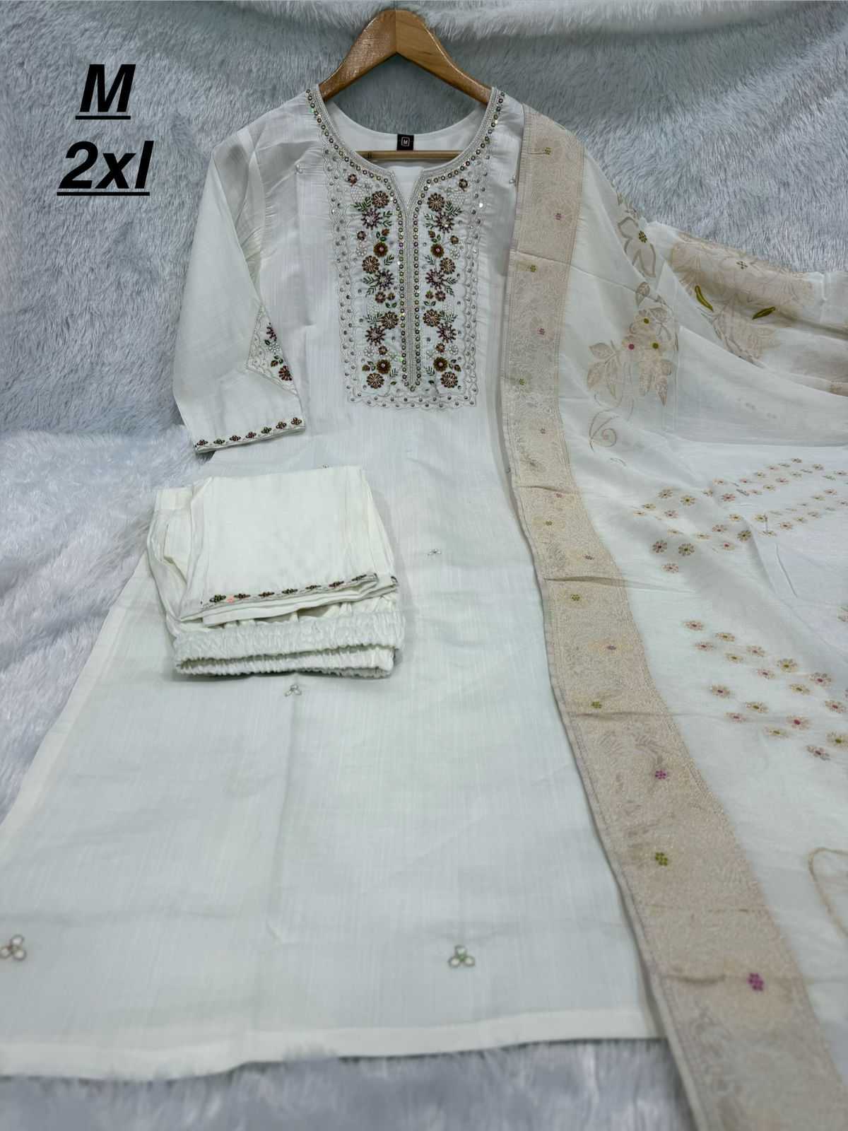 Viscose Embroidered Kurti