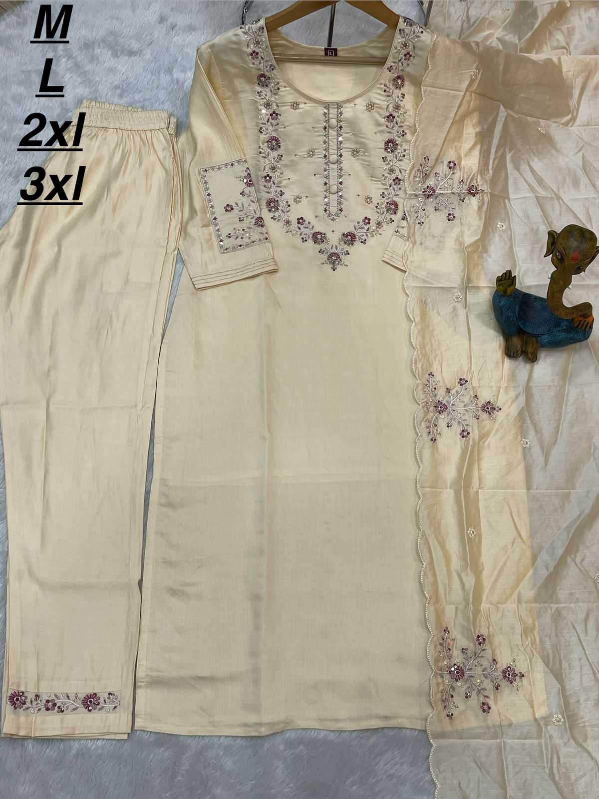 Viscose Embroidered Kurti