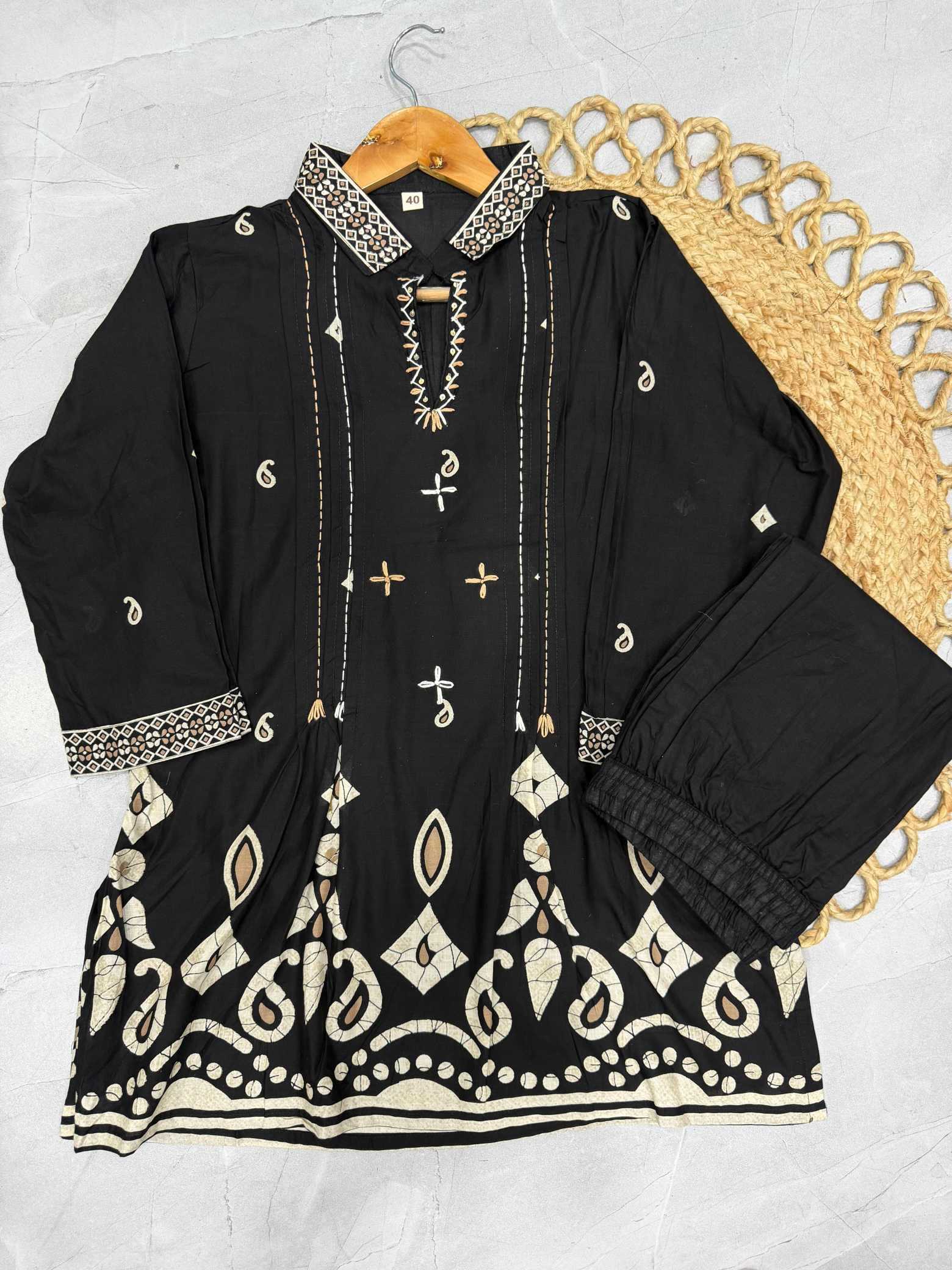 Cotton Printed Suit