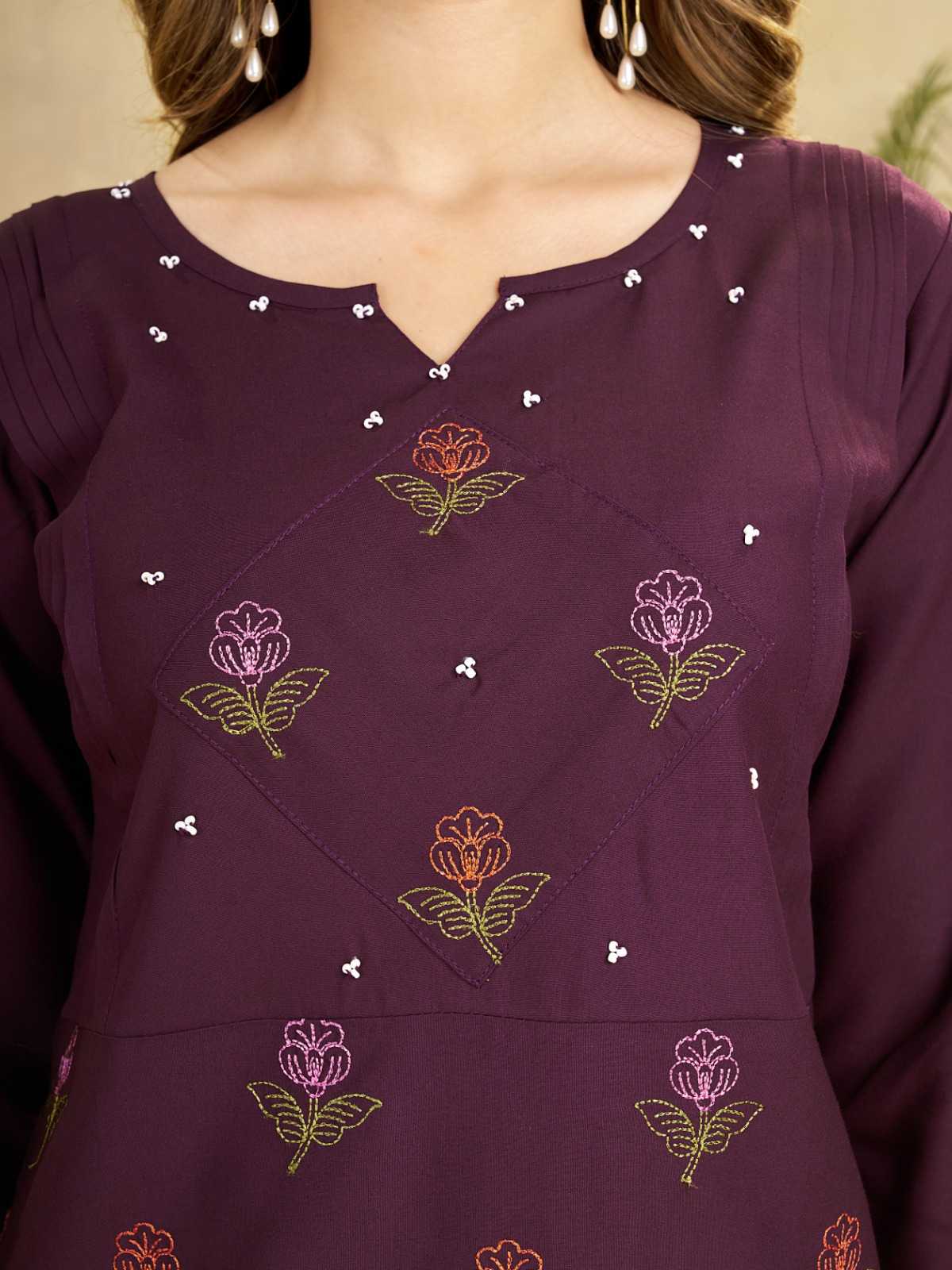 Viscose Rayon Designer Kurti