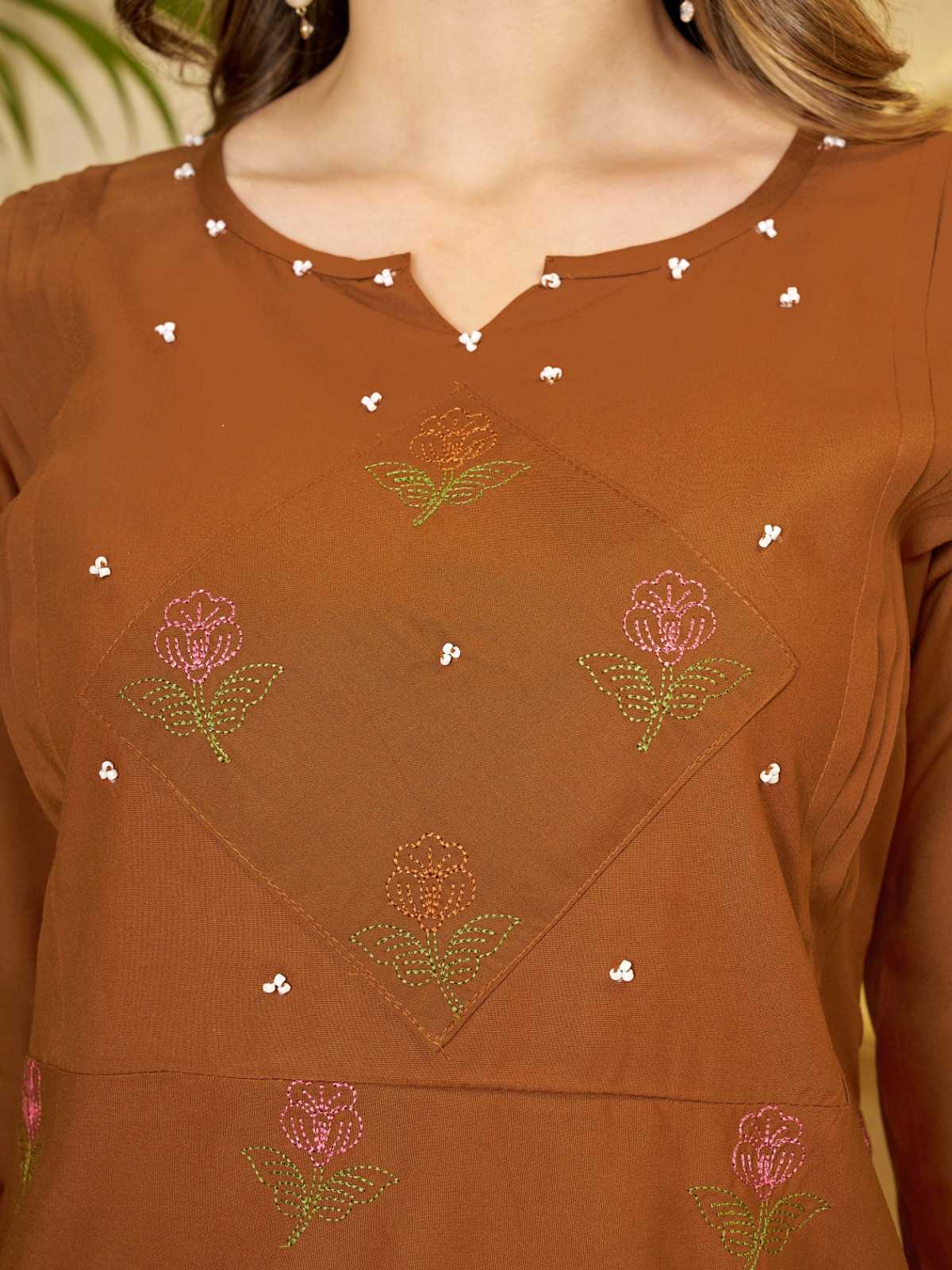 Viscose Rayon Designer Kurti