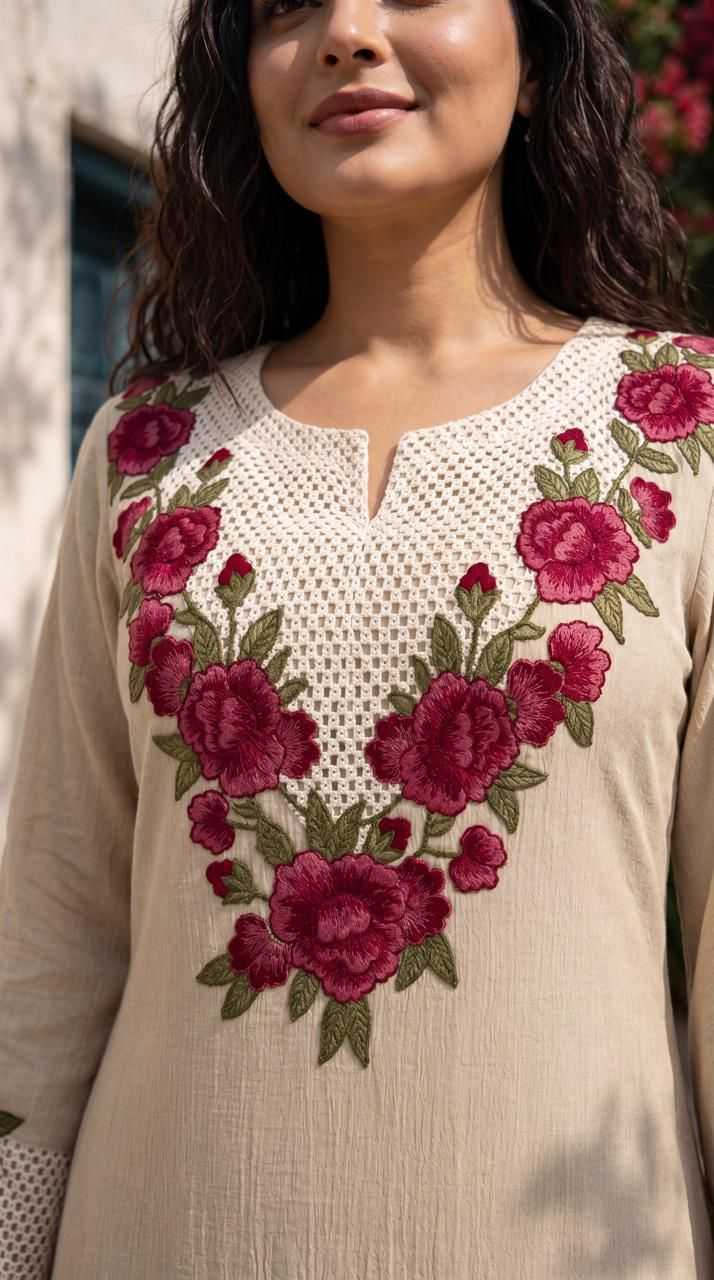 Hansika Cotton Designer Kurti