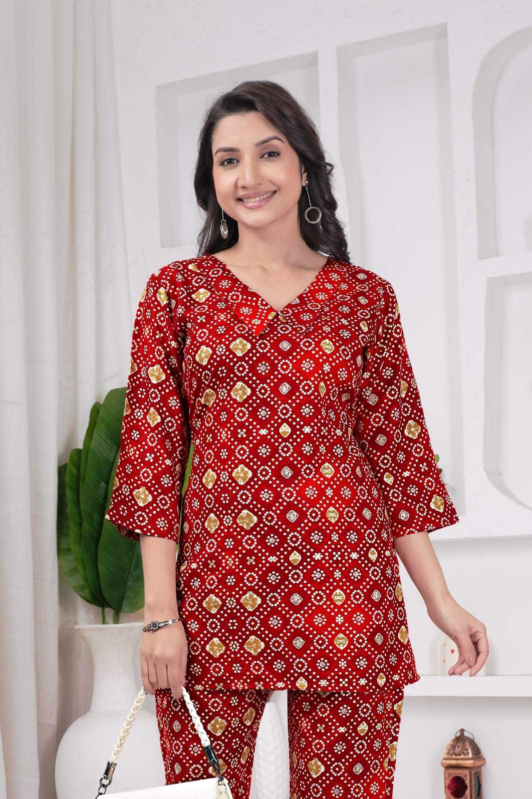 Rayon Co-ord Set