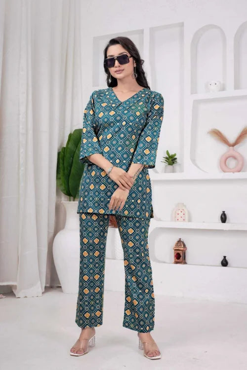 Rayon Co-ord Set