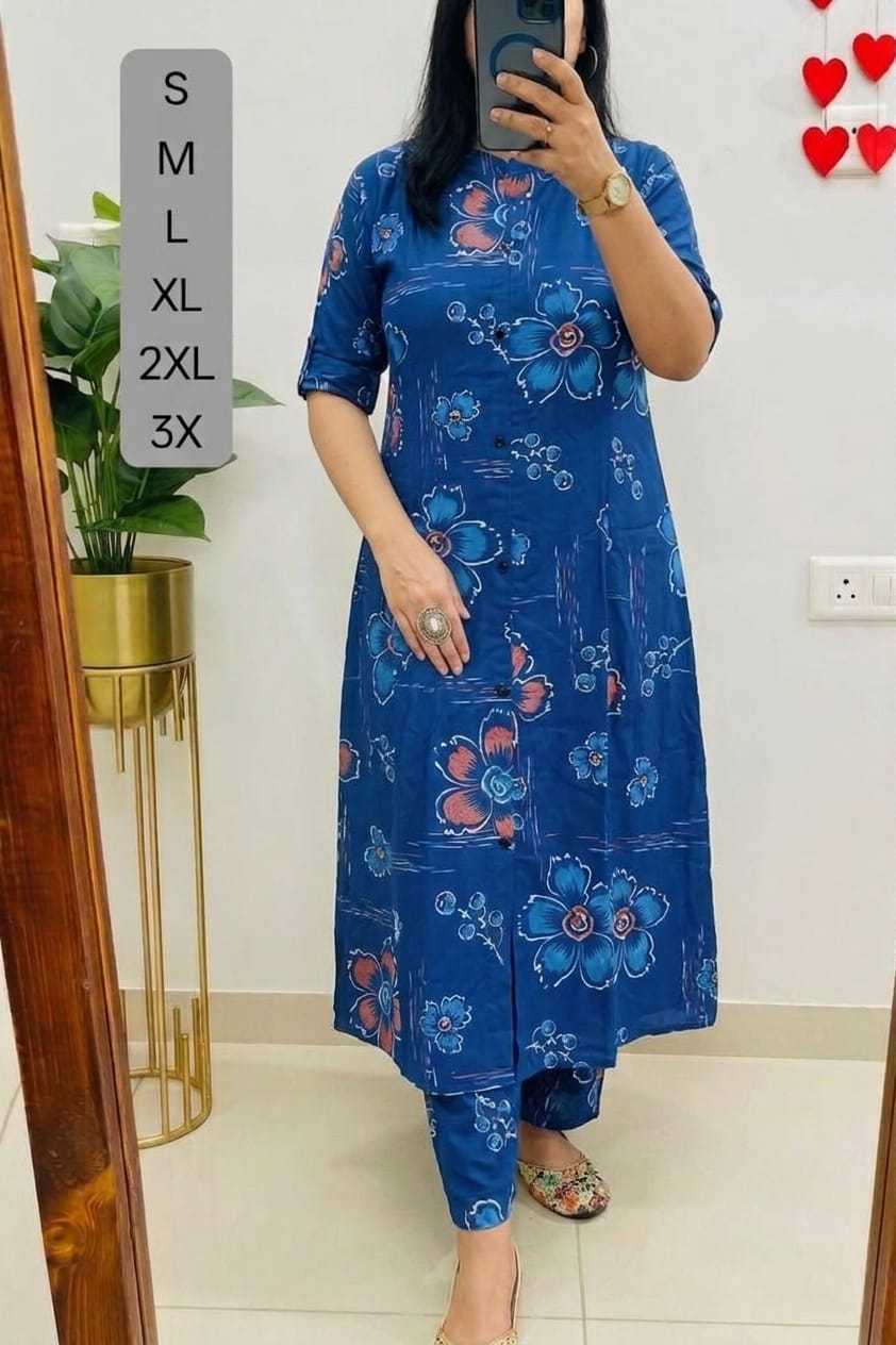 Adhya Pure Rayon Designer Kurti