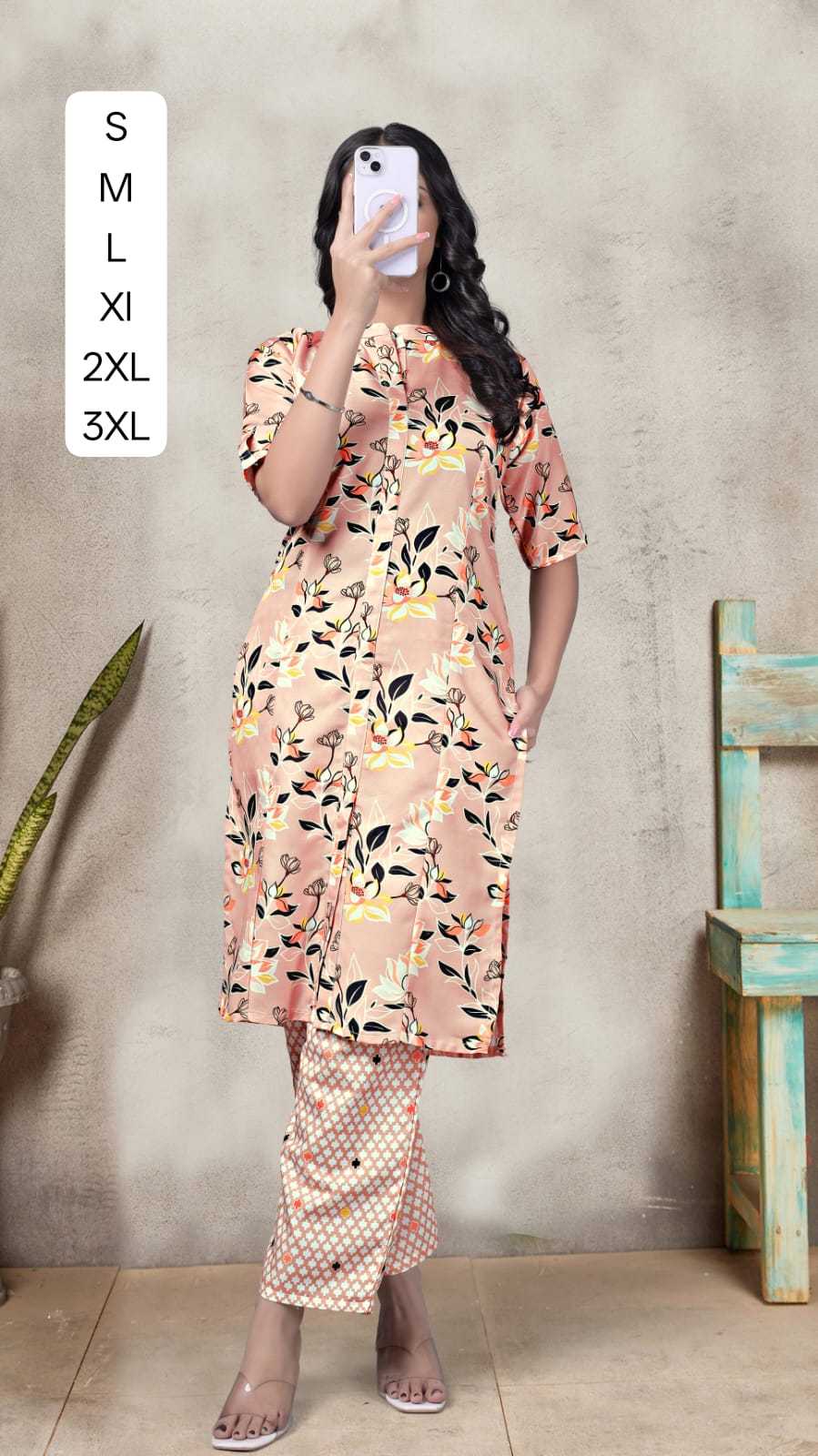 Adhya Pure Rayon Designer Kurti
