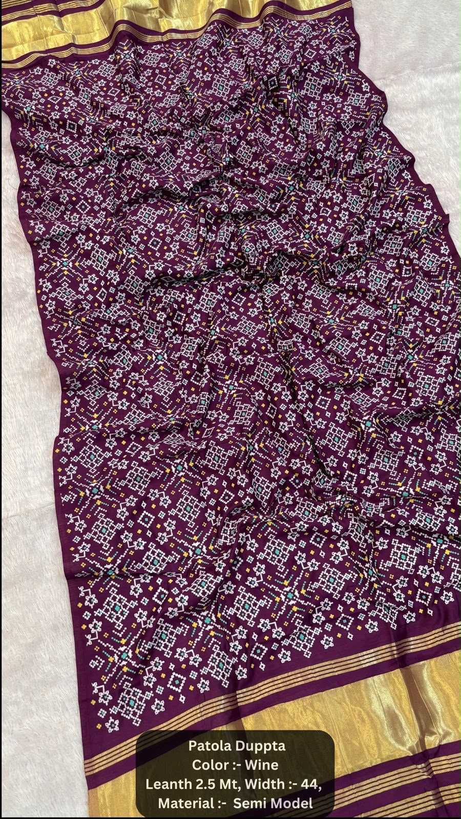 Kesar Gajji Silk Modal Dupattas