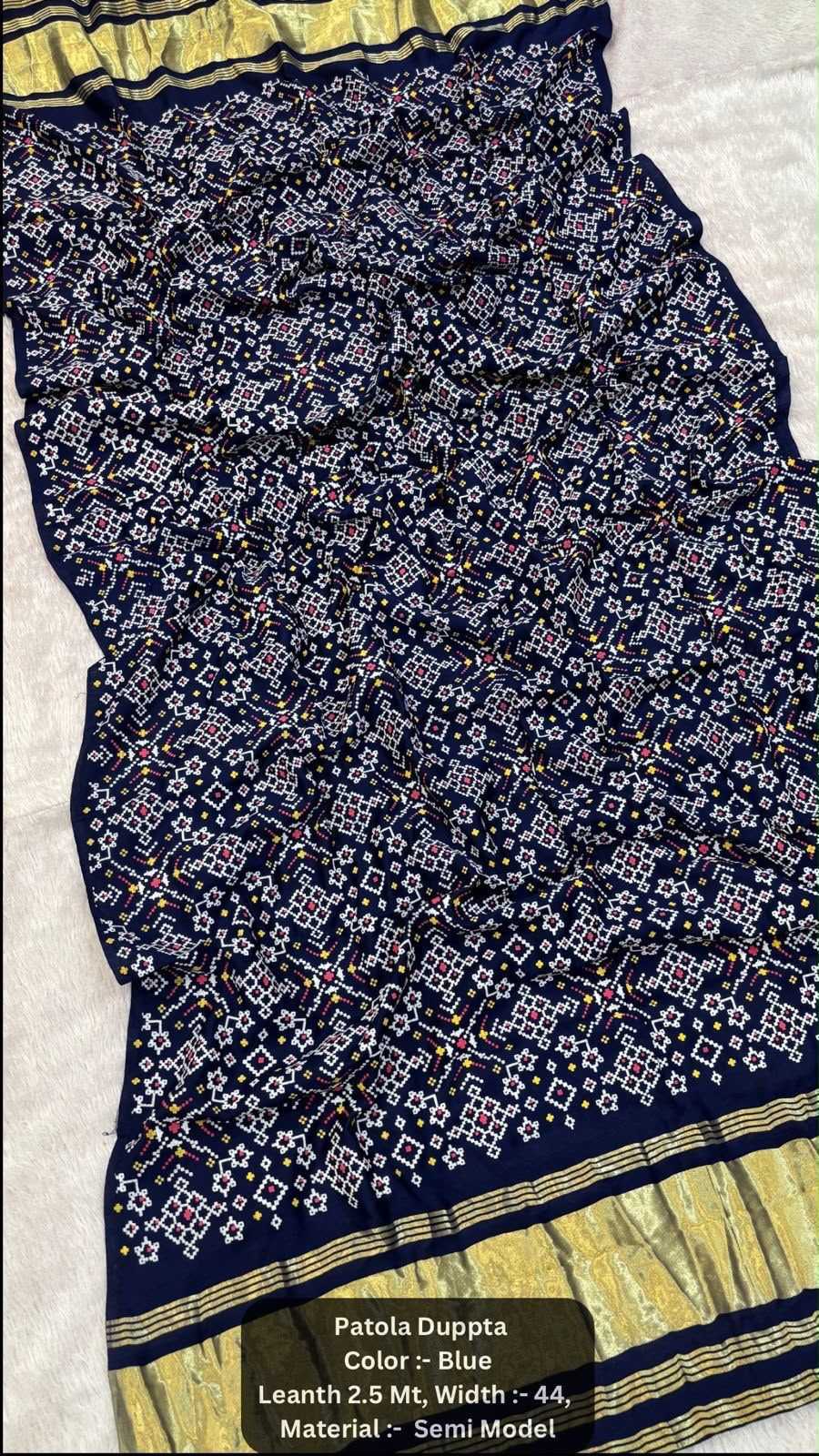 Kesar Gajji Silk Modal Dupattas
