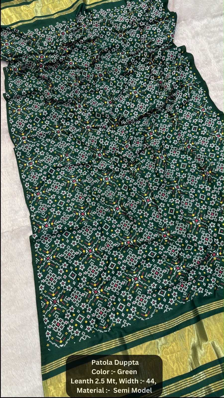 Kesar Gajji Silk Modal Dupattas