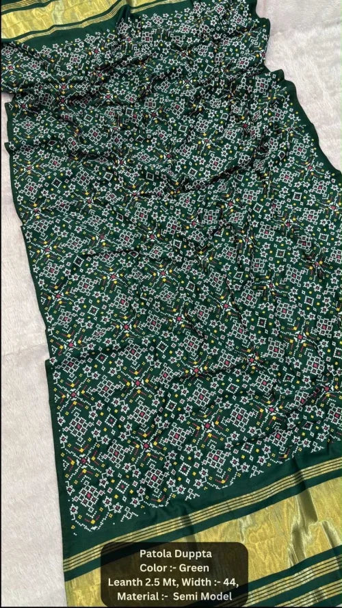 Kesar Gajji Silk Modal Dupattas